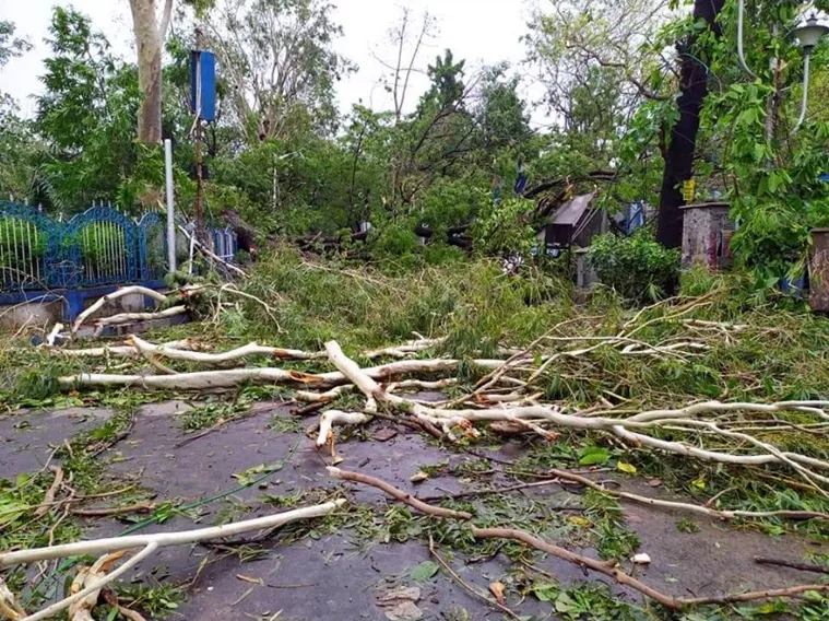 cyclone amphan west bengal
