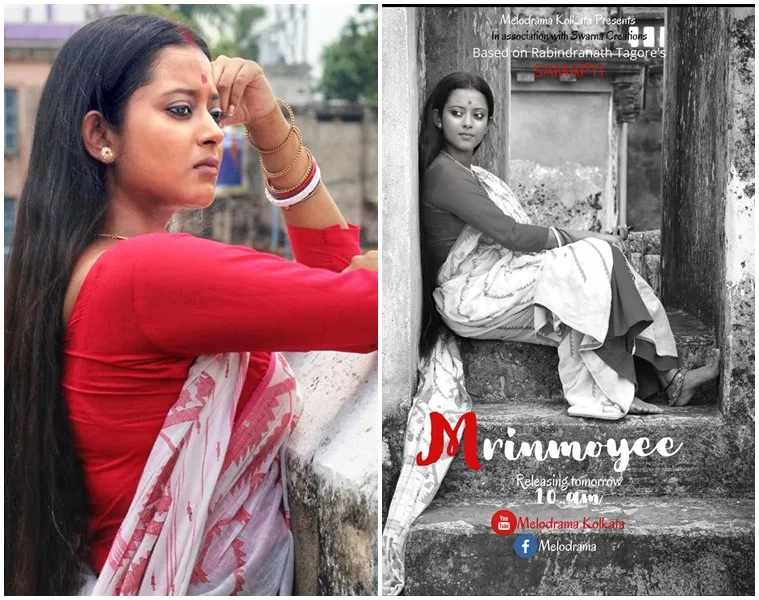 Swornendu Samaddaar's lockdown made short film Mrinmoyee featuring Shruti Das released