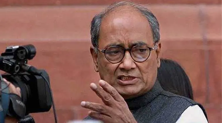 fir against digvijaya singh, দিগ্বীজয় সিং, দিগ্বীজয় সিং এফআইআর