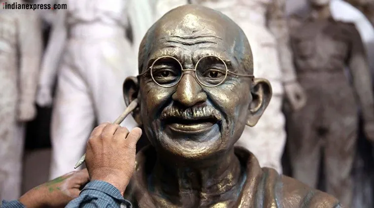 Mahatma Gandhi’s statue