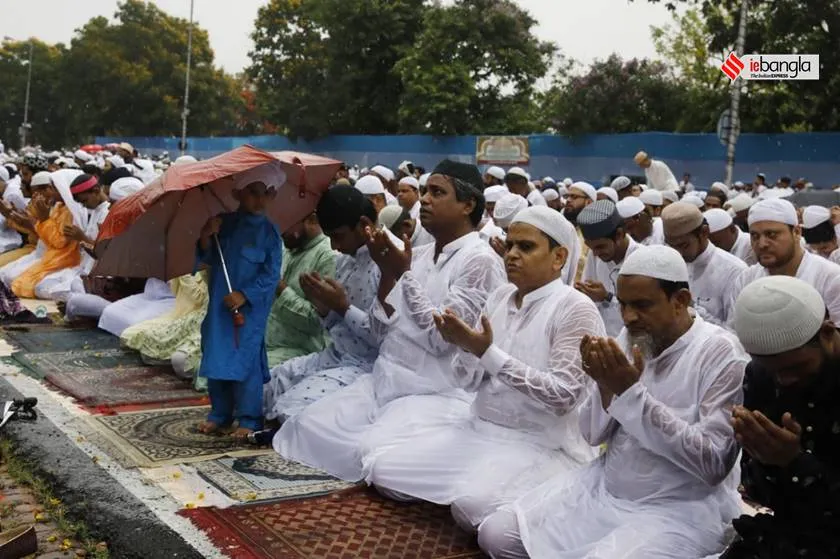 Eid-ul-Fitr 2022: Namaz at Red Road, Kolkata