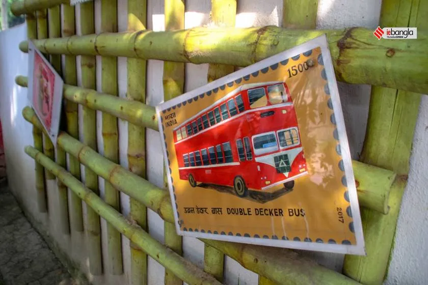 Postage stamp park in Kolkata for stamp lovers