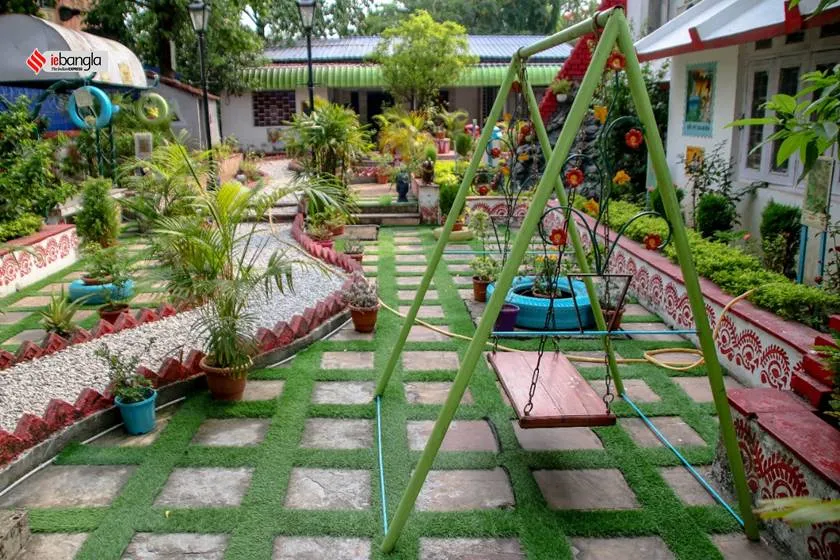 Postage stamp park in Kolkata for stamp lovers
