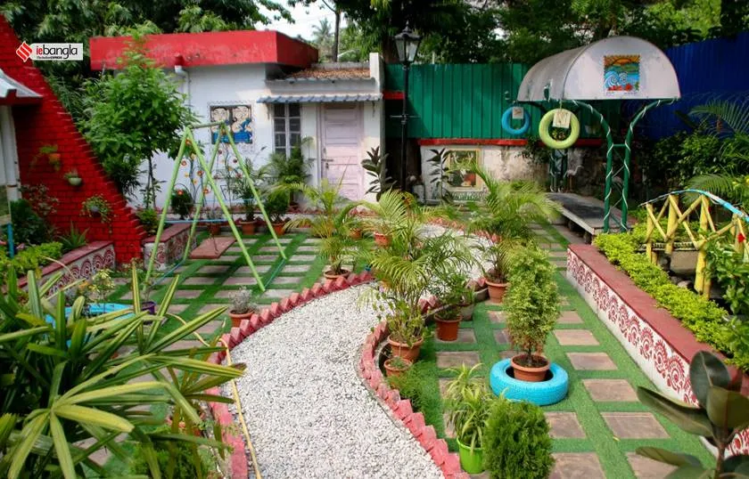 Postage stamp park in Kolkata for stamp lovers