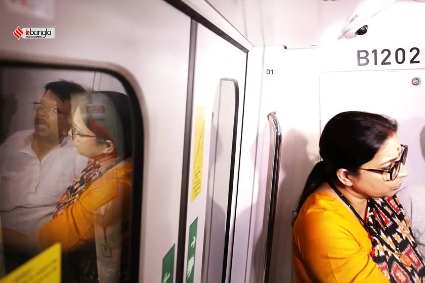 East West Metro, Smriti Irani, Sealdah Metro, Saltlake Sector V, howrah maidan, smriti z irani, bengal bjp
