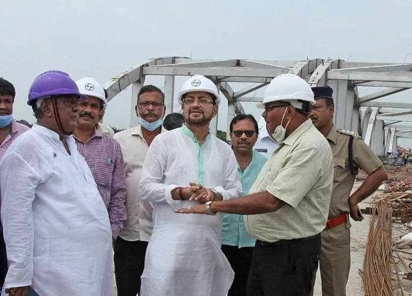 Tala Bridge, Kolkata, Mamata Banerjee, Durga Puja 2022, North Kolkata, টালা ব্রিজ, মমতা বন্দ্যোপাধ্যায়, অতীন ঘোষ, দুর্গাপুজো, মহালয়া