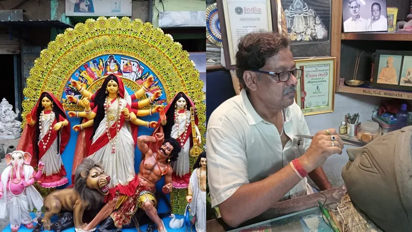 Durga Puja, Kumartuli, post covid durga puja, Kumartuli artisans, Kumartuli durga puja celebrations, druga idol artisans, kolkata news, west bengal, indian express