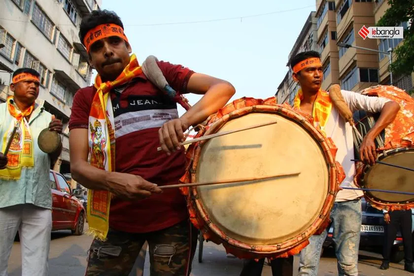 Ram Navami Rally in Kolkata
