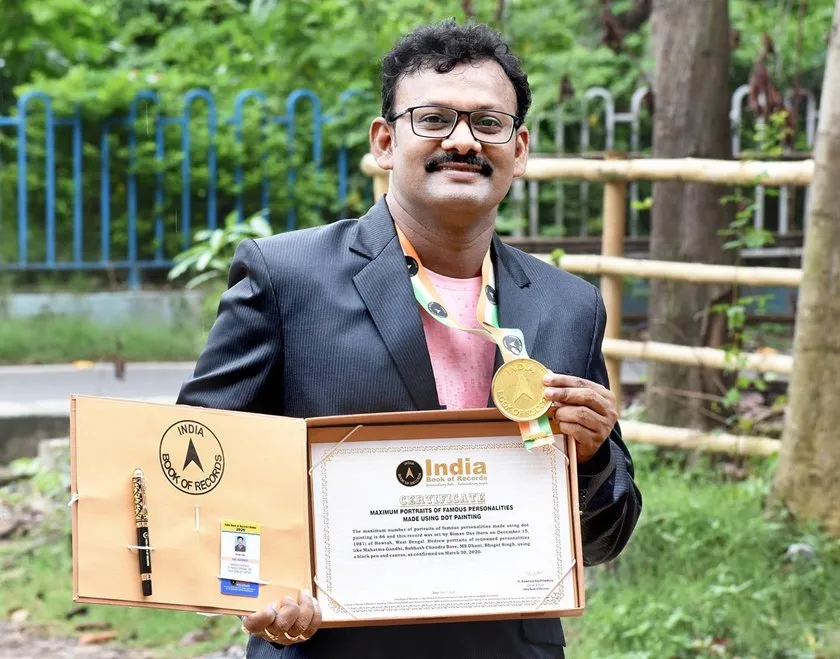 biman das, biman das new record, biman das limca book of record, limca book of record,<br />
biman das new indian record, biman das record,  howrah person biman das 