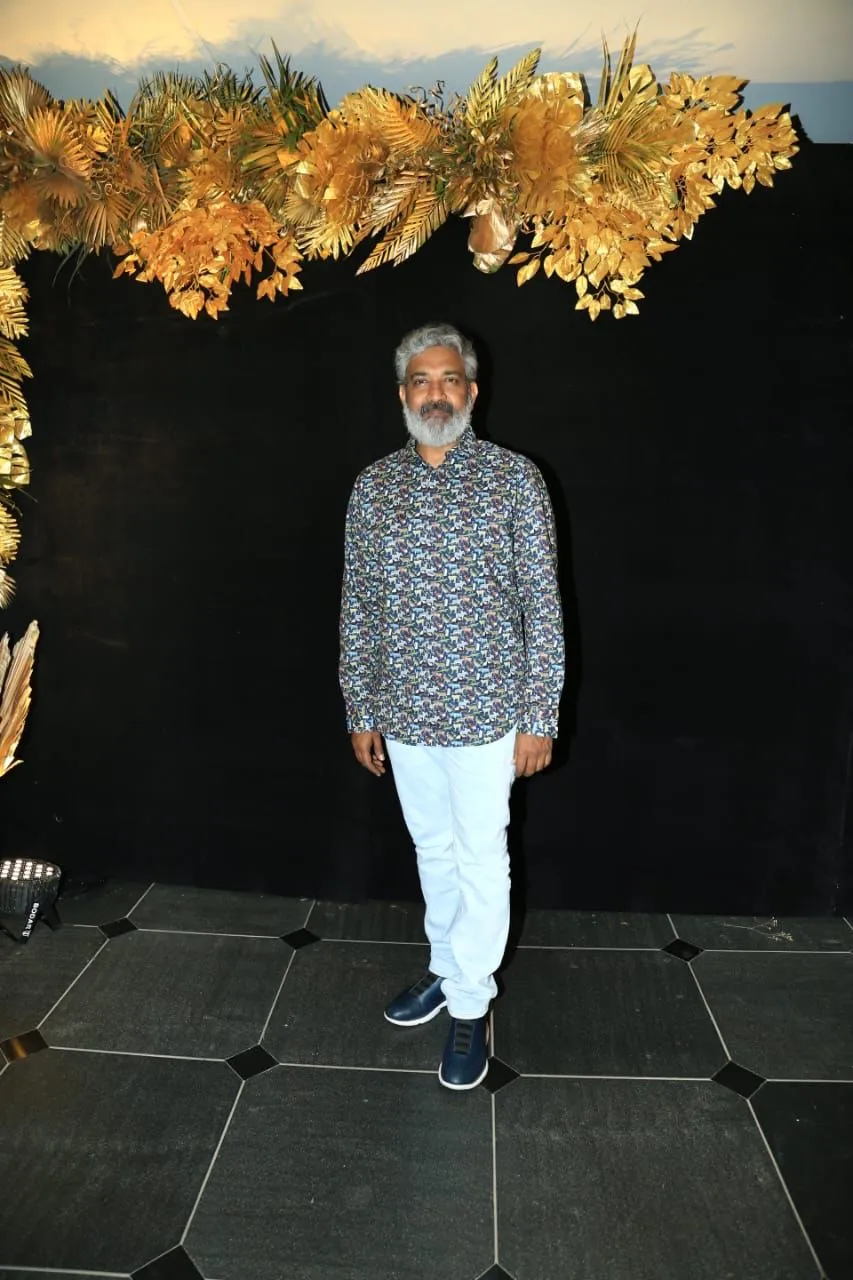 এসএস রাজামৌলি রাম চরণের জন্মদিনের পার্টি
