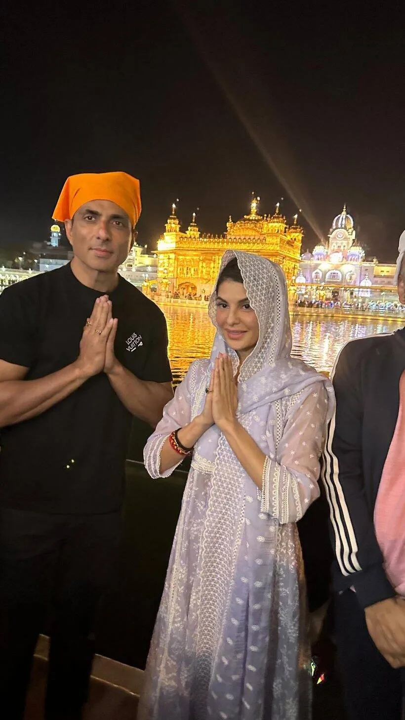 Sonu Sood-Jacqueline Fernandez's Amritsar diary