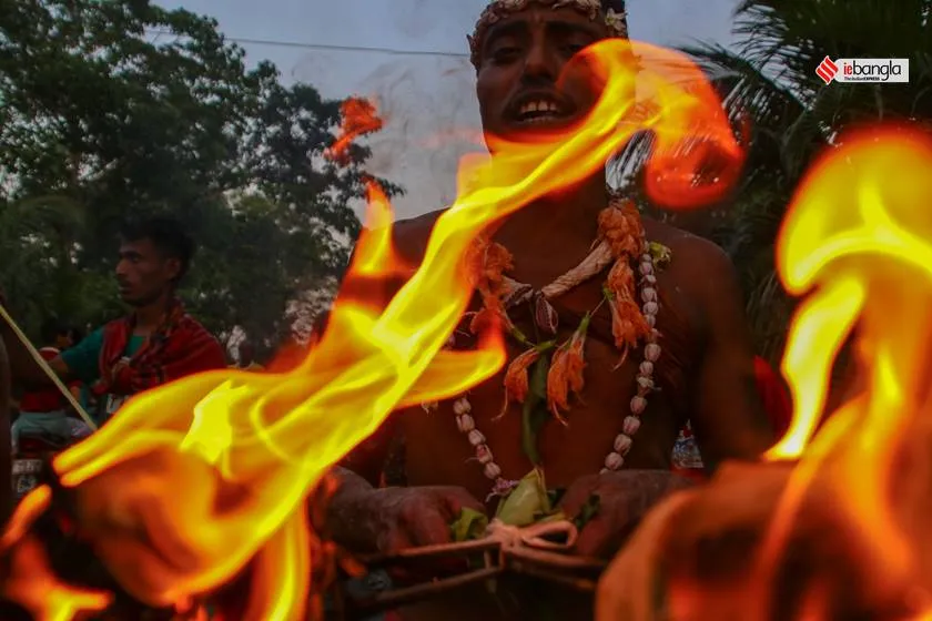 Bengali Noboborsho Chaitra Sankranti Gajon Festival