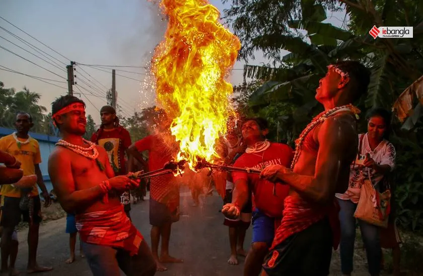 Bengali Noboborsho Chaitra Sankranti Gajon Festival