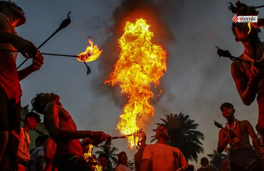 Bengali Noboborsho Chaitra Sankranti Gajon Festival