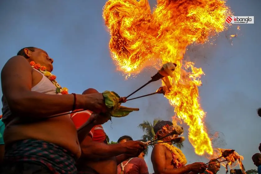 Bengali Noboborsho Chaitra Sankranti Gajon Festival