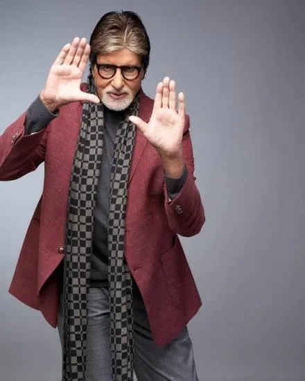Khwaja Ahmad Abbas and Amitabh Bachchan