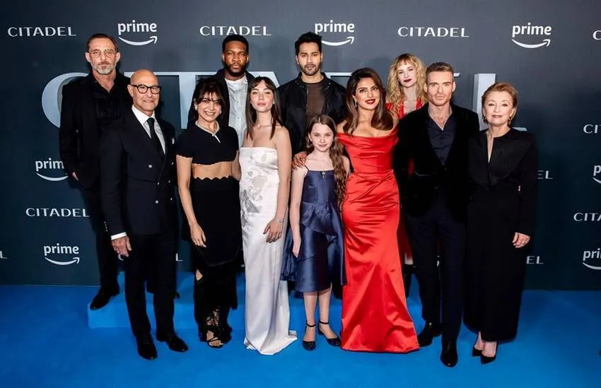 actress in citadel promotion