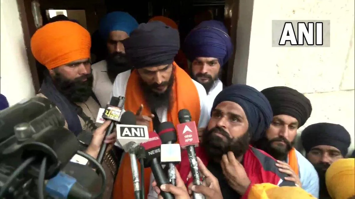 Amritpal Singh arrested by Punjab police