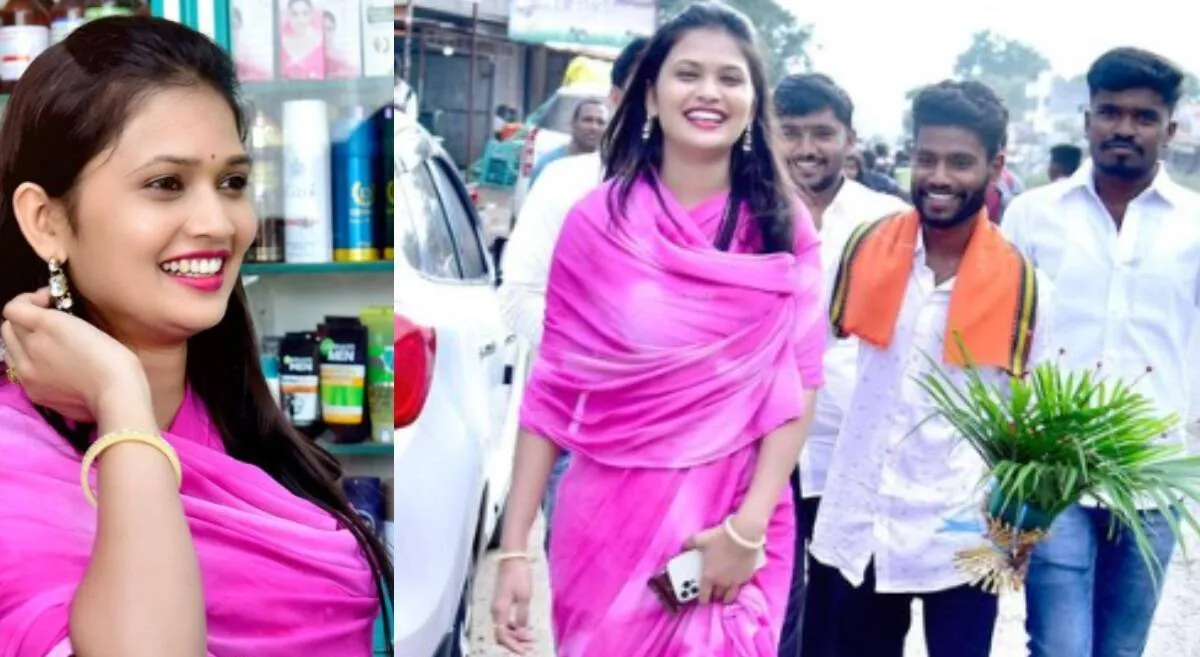 Gautami Patil Viral Photo Controversy Standing In Front Of God Vitthal Netizen Angry Comments On Expensive Gifts By Fan Are Stupid