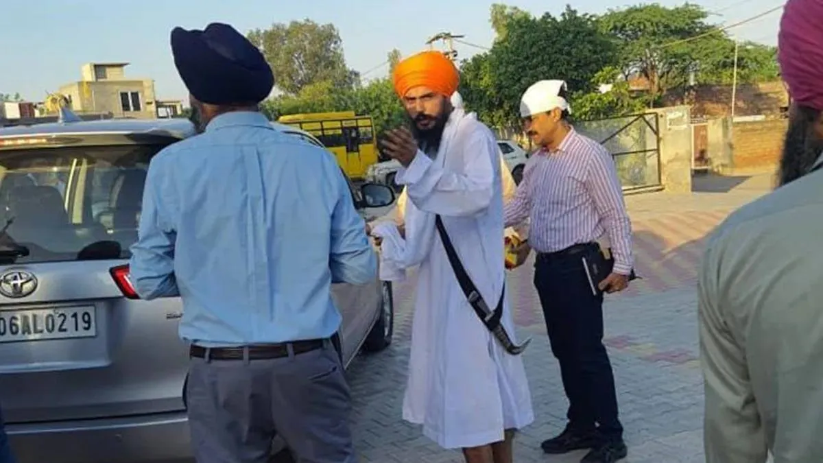 Amritpal Singh arrested by Punjab police