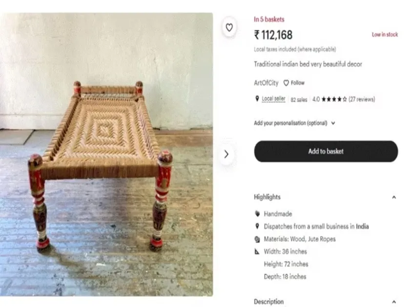 America,trending,viral, America Chaarpai, America Chaarpai price, social media, Desi Khaat Price, Desi Khaat Price in america, Desi Khaat Price america, Desi Khaat news, trending news, viral news