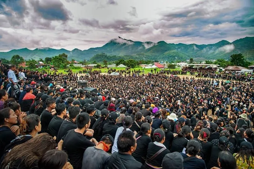 ITLF rally in Churachandpur