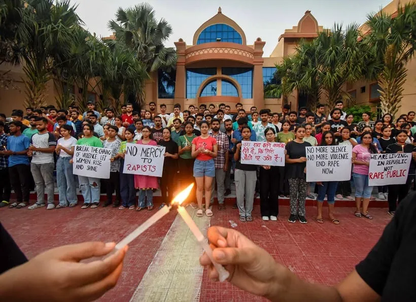 Protest over Manipur violence