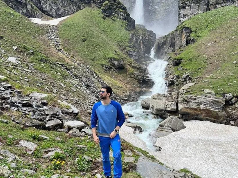 Newlyweds Karan Deol-Drisha Acharya's 'beautiful time' in Manali with dad Sunny Deol and brother Rajveer Deol