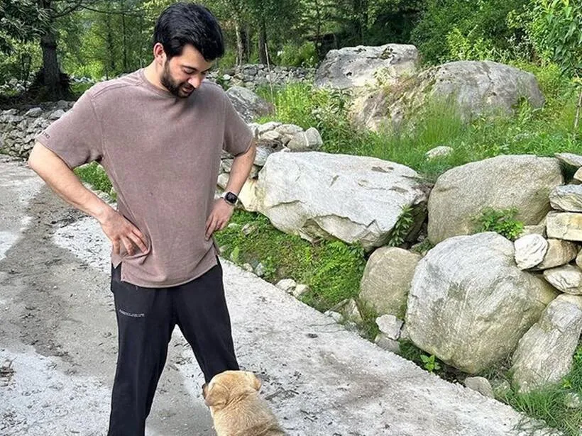 Newlyweds Karan Deol-Drisha Acharya's 'beautiful time' in Manali with dad Sunny Deol and brother Rajveer Deol