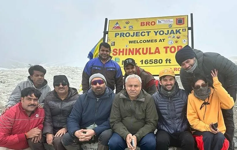 Newlyweds Karan Deol-Drisha Acharya's 'beautiful time' in Manali with dad Sunny Deol and brother Rajveer Deol