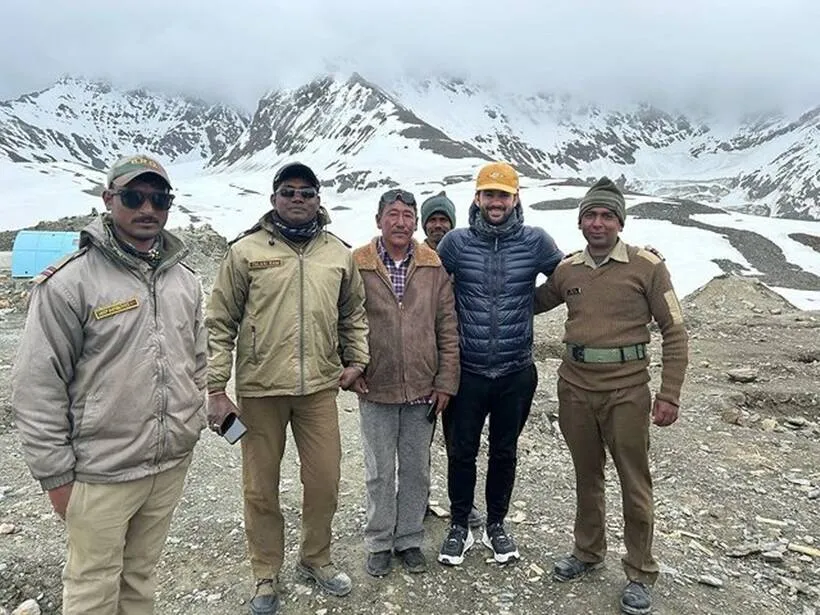 Newlyweds Karan Deol-Drisha Acharya's 'beautiful time' in Manali with dad Sunny Deol and brother Rajveer Deol