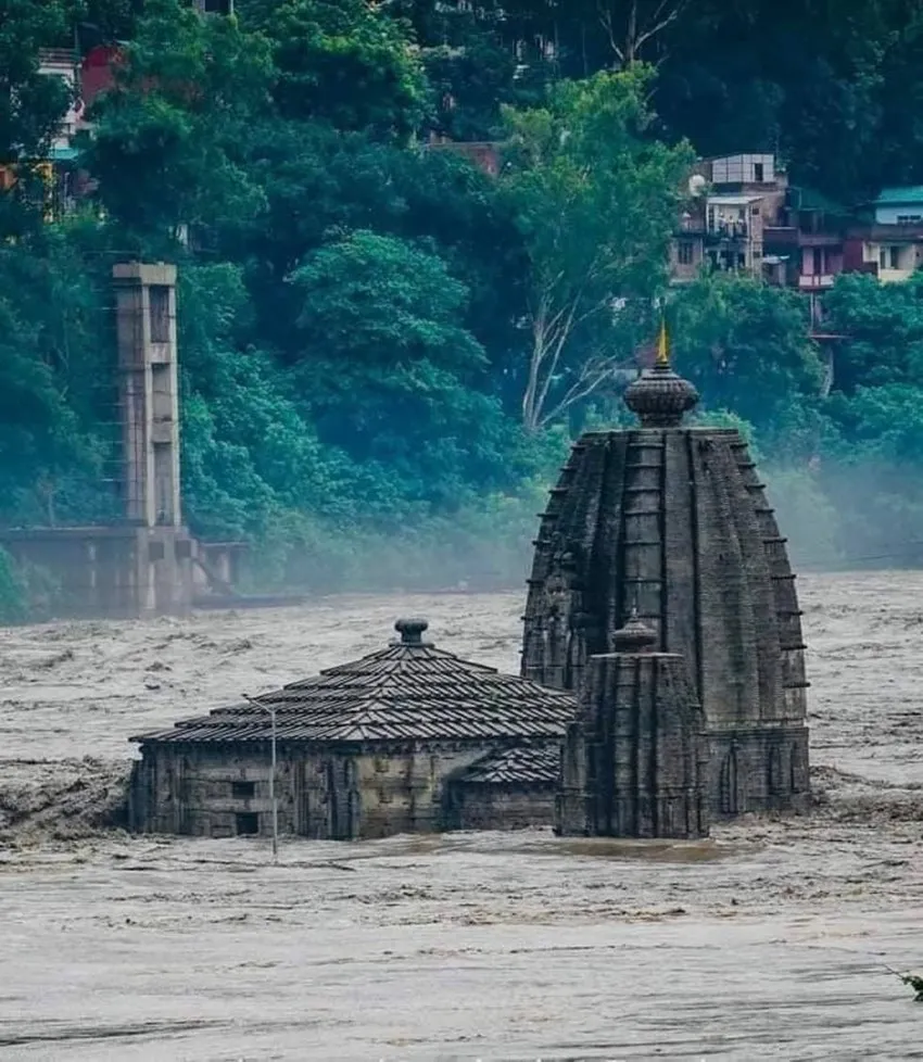 shiva temple |Himachal pradesh | floods