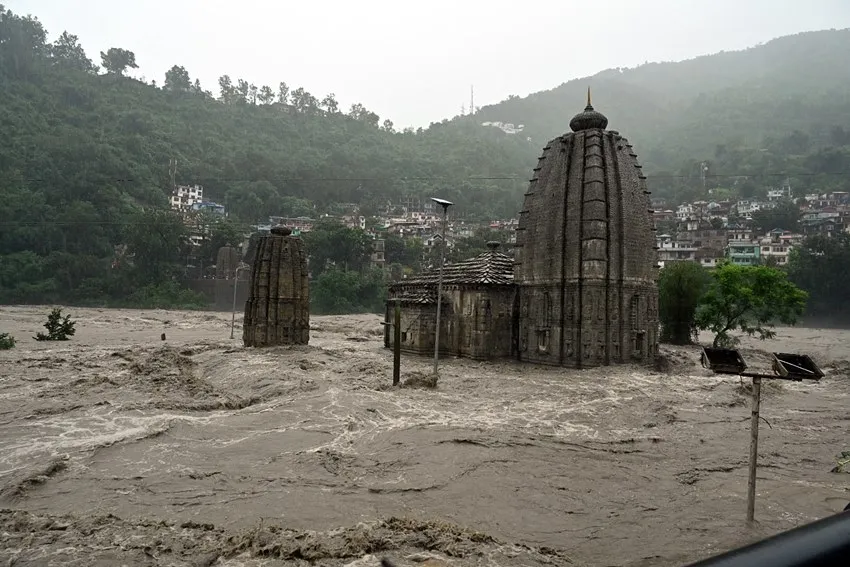 shiva temple |Himachal pradesh | floods