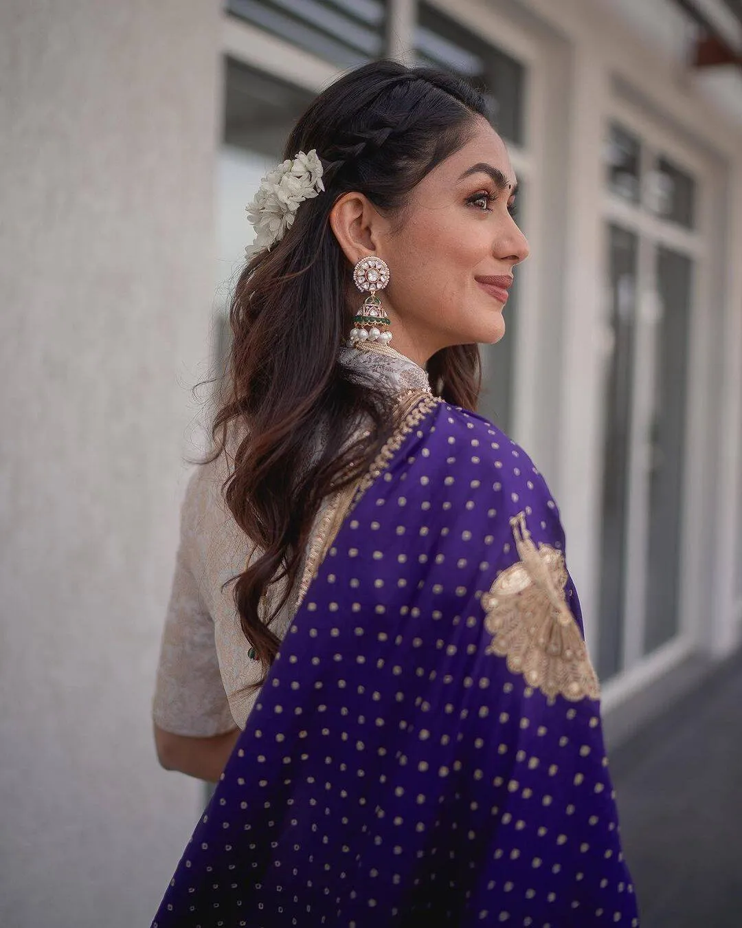 Mrunal Thakur Pastel Pink Salwar Suit