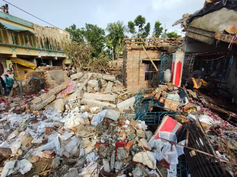 west bengal blast