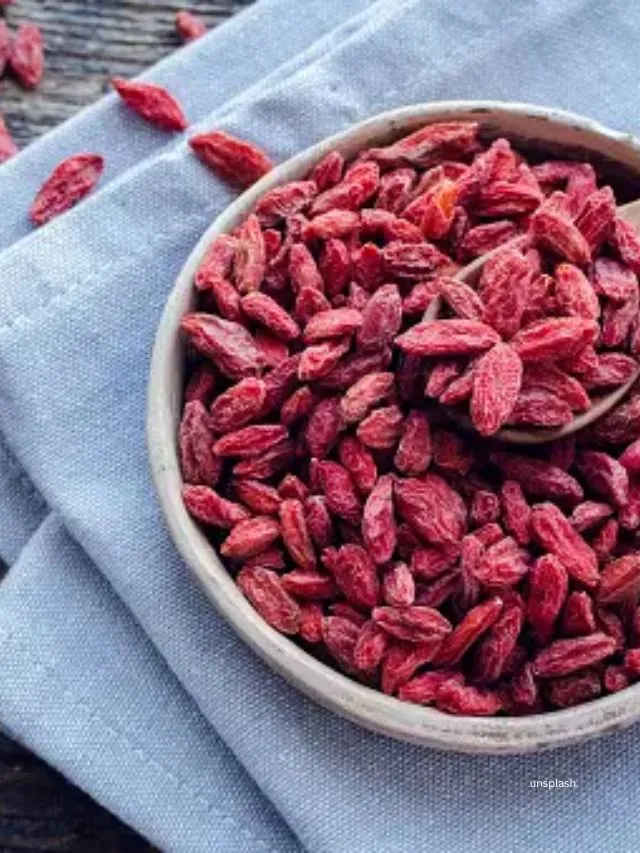Diabetes Health Tips : Goji berries health benefits (unsplash)