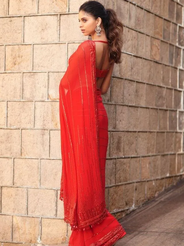 suhana khan sari look (Source: suhana khan/instagram)