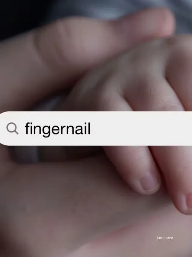 Fingernails (unsplash)