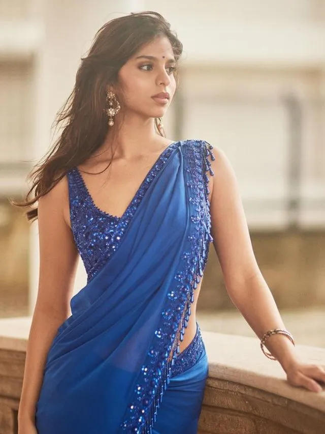 suhana khan sari look (Source: suhana khan/instagram)