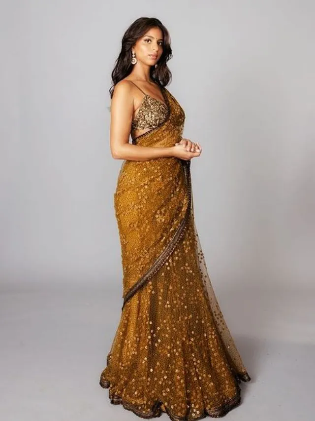 suhana khan sari look (Source: suhana khan/instagram)