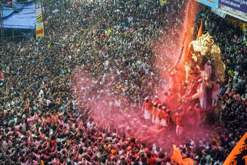 Lalbaugcha Raja 2023 Visarjan Route