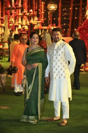 Madhuri Dixit and Sriram Nene