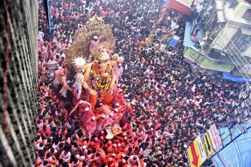 lalbaug ke raja 2023 visarjan