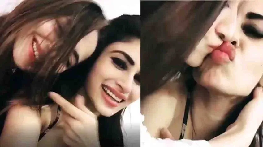Mouni Roy Liplock