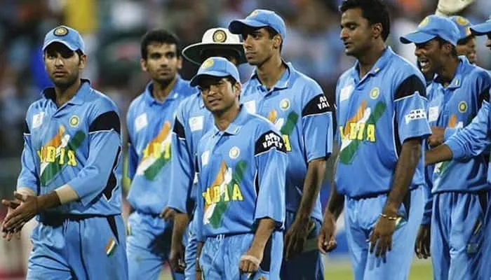 The history of Team India's jersey in the World Cup the colors and designs have been changing for 31 years