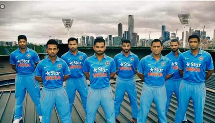 The history of Team India's jersey in the World Cup the colors and designs have been changing for 31 years