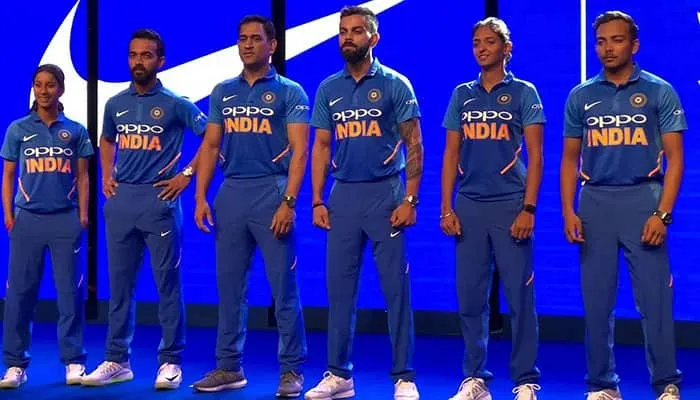 The history of Team India's jersey in the World Cup the colors and designs have been changing for 31 years
