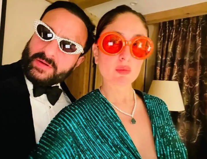 kareena and saif family photo