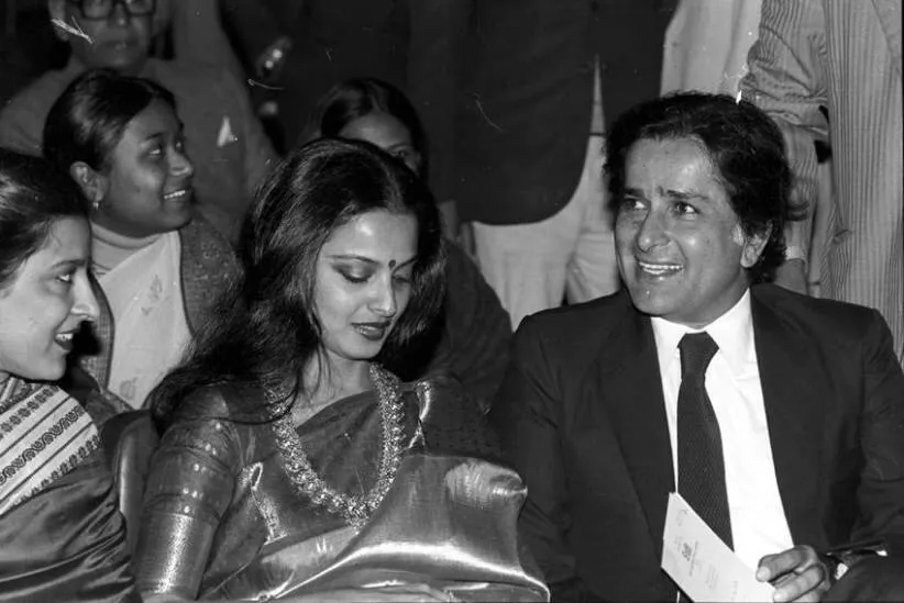 Rekha and Shashi Kapoor