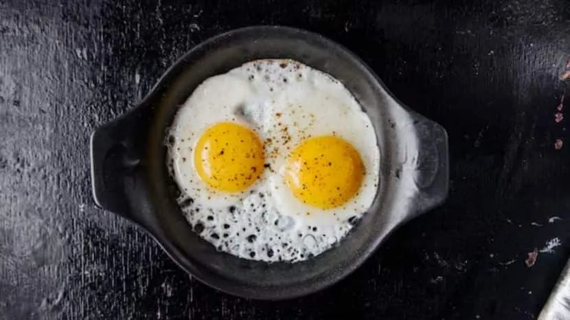 never do mistakes while eating eggs